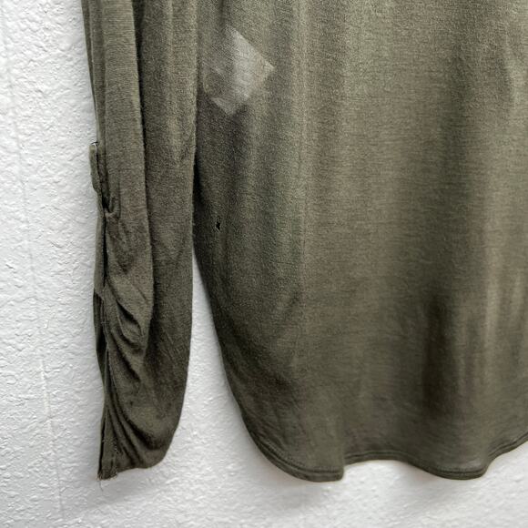 Babaton Silk Top womens XXS Relaxed Workwear Office Career Quiet Luxury Flaw - Picture 9 of 14